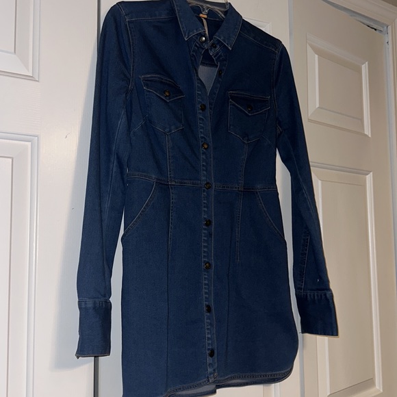Free People Denim dress - Picture 3 of 5